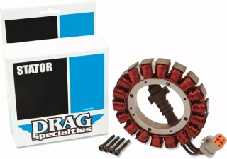 Stator alternátoru DRAG SPECIALTIES pro HARLEY DAVIDSON FXST/ FLST rok 2001-2006, nahrazuje OEM 30017-01 30017-01A