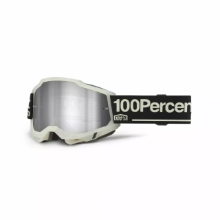 Motokrosové brýle 100% ACCURI 2 GLOW 50014-00048 se zrcadlovým objektivem + čirý 