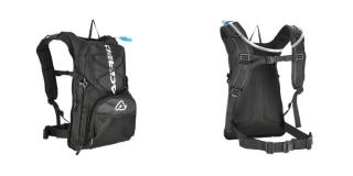 Batoh s picím vakem / picí vak ACERBIS H20 DRINK BAG/BACKPACK objem batohu 10 litrů, objem picího vaku 3 litry, barva černá