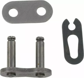 Spona řetězu k motocyklovému řetězu PROX 420 MX typ clip / Connecting Link barva natural 