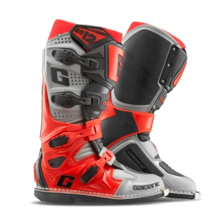 a Motokrosové boty Gaerne SG 12 FORCE červená/černá velikost 46