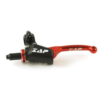 Sklopná páčka spojky s objímkou ZAP TECHNIX V2X FLEX 7300XR barva červená