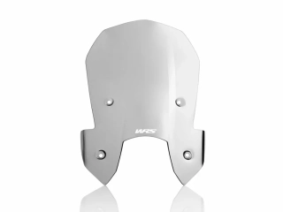 Motocyklové plexi / čelní plexi motocyklu WRS VERZE INTERMEDIO KT002F pro KTM ADVENTURE 1050 / 1090 / 1190 / R viz popis, barva kouřová, výška plexi 35,5 cm