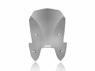 Motocyklové plexi / čelní plexi motocyklu WRS VERZE INTERMEDIO KT004F pro KTM SUPER ADVENTURE 1290 ABS rok 2015-2016 barva kouřová, výška plexi 35,5 cm