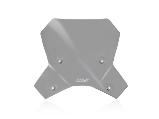 Motocyklové plexi / čelní plexi motocyklu WRS VERZE CAPONORD KT008F pro KTM 1290 SUPER ADVENTURE / S rok 2021-2024 , barva kouřová, výška plexi 33,5 cm