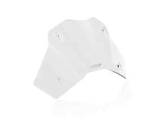 Motocyklové plexi / čelní plexi motocyklu WRS VERZE SPORT KT010T pro KTM 1290 SUPER ADVENTURE / S rok 2021-2024 barva čirá, výška plexi 16,5 cm