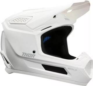 Motokrosová přilba / MX helma THOR FLEET WHITEOUT barva bílá lesklá