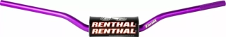 Motokrosové řidítka bez hrazdy RENTHAL 839 HONDA CRF 2019 FATBAR™ HANDLEBAR barva fialová