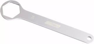 a Klíč na osu CRUZTOOLS AXLE WRENCH rozměr 34 mm pro motocykly BMW F 900 GS / F 850 GS / F 750 GS