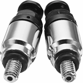 Odvzdušňovací mikro ventilky (pár) KSX FORK AIR BLEEDERS WP/MARZOCCHI/OHLINS - ČERNÉ VERZE M4 ( 4 mm )