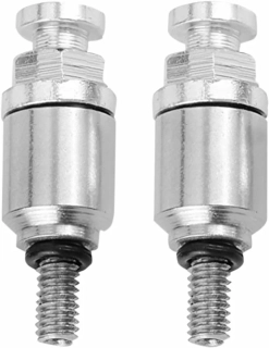 Odvzdušňovací mikro ventilky (pár) KSX FORK AIR BLEEDERS SHOWA/KAYABA - STŘÍBRNÉ VERZE M5 ( 5 mm )