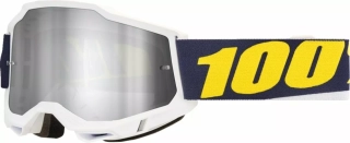 Motokrosové brýle 100% ACCURI 2 TORC 50014-00055 se zrcadlovým stříbrným objektivem + čirý 