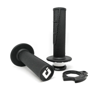 a Dětské motokrosové gripy KTM MINI GRIP SET ČERNÉ ORIGINÁL 45402021100 - zavřené konce