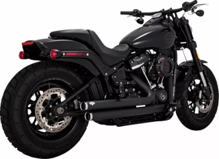 Výfuk VANCE & HINES SHORTHOTS STAGGERED pro HARLEY DAVIDSON Softail M8 2018-2023 černý
