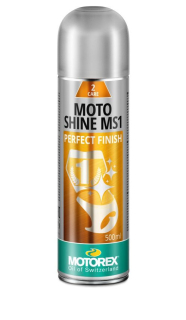 Čisticí, lešticí a ochranný sprej Motorex MOTO SHINE MS 1 balení 500ml