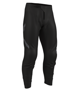 Dětské motokrosové kalhoty THOR RIDEMODE RACEWEAR MENACE barva černá/šedá 