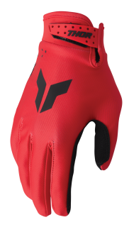 Dětské motokrosové / MTB rukavice THOR LAUNCHMODE SPLIT barva červená
