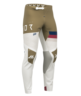 Lehké a pružné motokrosové - enduro kalhoty THOR SPORTMODE LEAGUE barva bílá copper