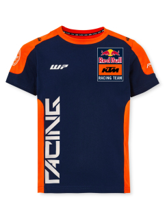 Dětské triko s krátkým rukávem KTM KIDS REPLICA TEAM TEE modrá/oranžová