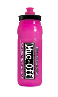 Plastová láhev na vodu MUC-OFF WATER BOTTLE PINK obsah 550 ml