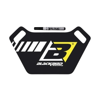 Ukazovací tabule pro motokros BLACKBIRD RACING PIT FOARD včetně fixu na psaní rozměr 57x37 cm