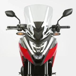 Plexi motocyklu NATIONAL CYCLE verze střední pro HONDA NC 750X rok 2021-2024 barva světle šedá, výška plexi 47,2cm