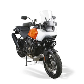 Plexi motocyklu NATIONAL CYCLE verze nízká N20414 pro HARLEY DAVIDSON PAN AMERICA rok 2021-2024 barva čirá, výška plexi 34,9cm