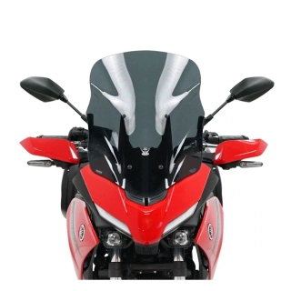 Plexi motocyklu NATIONAL CYCLE verze krátká N20334 pro YAMAHA TRACER 7 rok 2020-2021 barva tmavě šedá, výška plexi 48,2 cm 