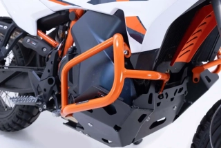 Padací rám SW MOTECH CRASH BAR pro KTM 790 ADVENTURE rok 2023-2025, barva oranžová