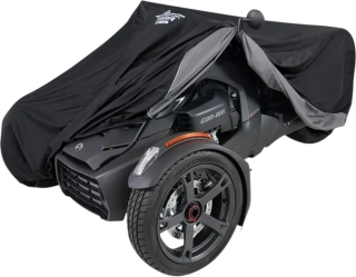 Ochranná plachta pro motocykl ULTRAGARD CLASSIC COVER pro CAN-AM RYKER 600/900 viz popis barva černá/šedá 