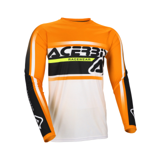 Dětský motokrosový dres ACERBIS LINEAR JUNIOR barva oranžová/černá 26 