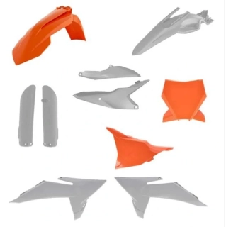 Sada plastů motocyklu ACERBIS pro KTM SX 85 rok 2025-2026 barva oranžová/šedá