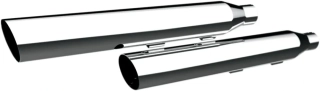 Koncovky výfuku KHROME WERKS 3" HP PLUS SLIP-ON MUFFLERS pro HARLEY DAVIDSON FXST/ FXSTB/ FXSTC/ FLSTC rok 2007-2017 viz popis, barva chromová