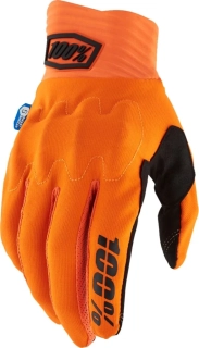 Motocyklové /MTB rukavice 100% COGNITO 10014-00035 barva fluo oranžová - pár