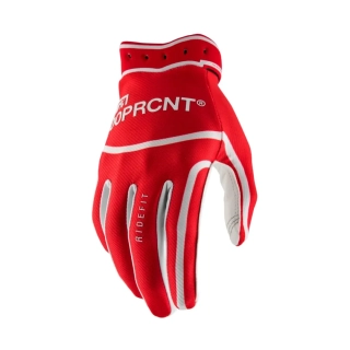Motokrosové a MTB rukavice 100% RIDEFIT 10046-0002X barva bílá/červená