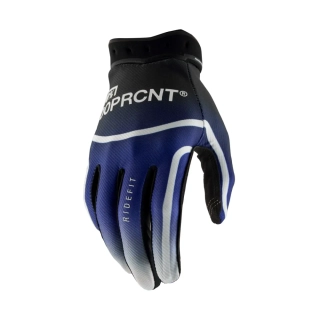 Motokrosové a MTB rukavice 100% RIDEFIT 10046-0001X barva modrá