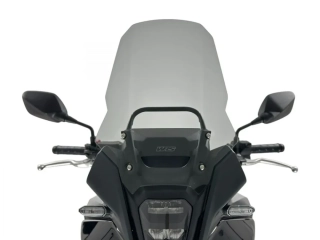 Plexi motocyklu WRS pro HONDA NX 400  rok 2024-2025 výška plexi 46,5 cm, barva kouřová