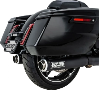 Koncovky výfuku VANCE & HINES SUPERSPORT SLIP-ONS HARLEY DAVIDSON TOURING rok 2024-2025 viz popis, barva černá