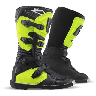 Dětské motokrosové boty Gaerne SG-J černá/žlutá 26