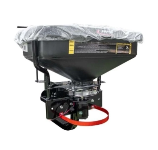 Víceúčelové rozmetadlo sypkých hmot pro montáž na tažné FIMCO DRY MATERIAL SPREADER WITH 2" RECEIVER MOUNT šířka posypu 1,5 - 13 metrů, zásobník 62 litrů / 65 kg