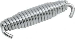 Pružina bočního stojanu motocyklu DRAG SPECIALTIES KICKSTAND SPRING délka pružiny 100,1 mm (3,94") barva stříbrná, nahrazuje OEM díl 50112-99
