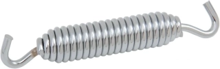 Pružina bočního stojanu motocyklu DRAG SPECIALTIES KICKSTAND SPRING délka pružiny 104,1 mm (4,1") barva stříbrná, nahrazuje OEM díl 49725-07