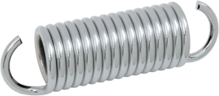Pružina bočního stojanu motocyklu DRAG SPECIALTIES KICKSTAND SPRING délka pružiny 86,3 mm (3,4") barva stříbrná, nahrazuje OEM díl 50057-02