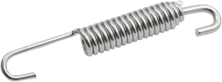 Pružina bočního stojanu motocyklu DRAG SPECIALTIES KICKSTAND SPRING délka pružiny 99,1 mm (3,9") barva stříbrná, nahrazuje OEM díl 41836-84