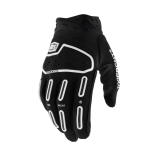 Dětské motokrosové a MTB rukavice 100% AIRMATIC ČERNÁ