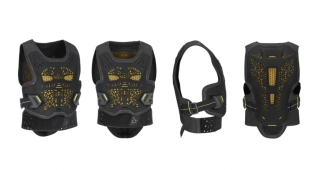 Hrudní/zádový chránič ACERBIS ARMOUR DNA 2.0 barva černá/žlutá