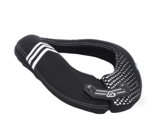 Polstrovaný měkký chránič krku / chránič krku / krční límec ACERBIS X-ROUND 2.0 ADULT velikost dospělá, barva černá/bílá