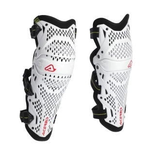 Kloubové kolenní chrániče /chrániče kolen ACERBIS KNEE GUARD IMPACT PRO barva bílá/černá