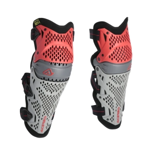 Kloubové kolenní chrániče /chrániče kolen ACERBIS KNEE GUARD IMPACT PRO barva červená/šedá