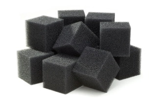Pěna / pěnové kostky do nádrže TWIN AIR FUEL TANK FOAM BLACK balení 50 kusů